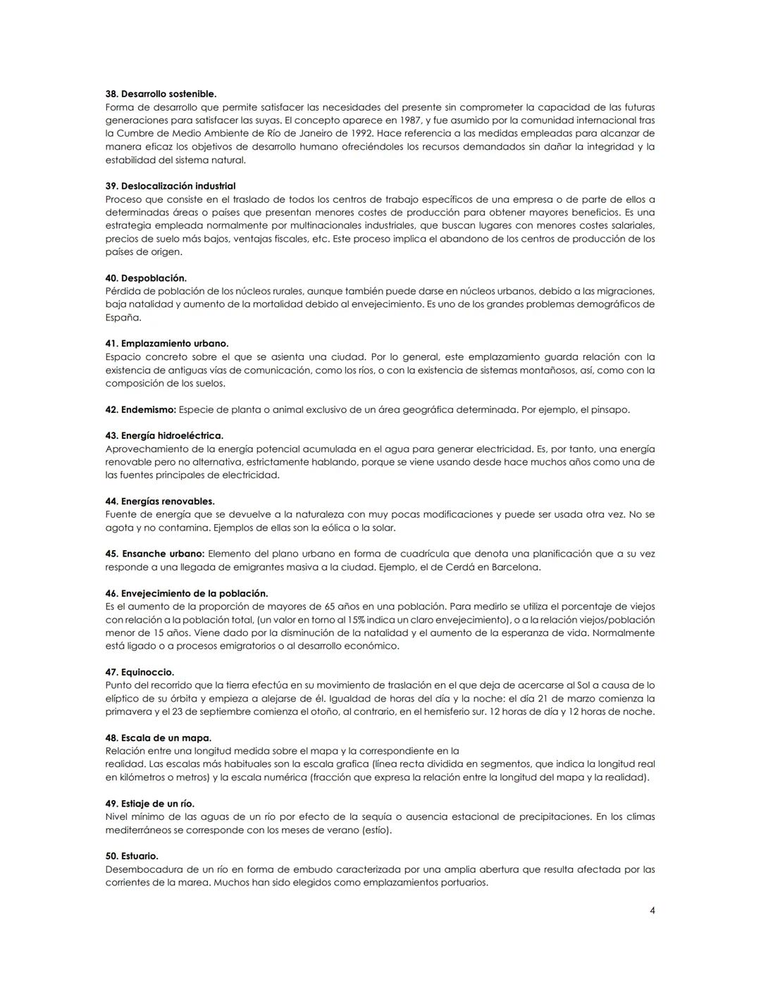 LISTADO DE LOS CONCEPTOS BÁSICOS PARA EL EXAMEN DE GEOGRAFÍA DE SELECTIVIDAD
1. Acuicultura.
Cría y cultivo de especies animales y vegetales