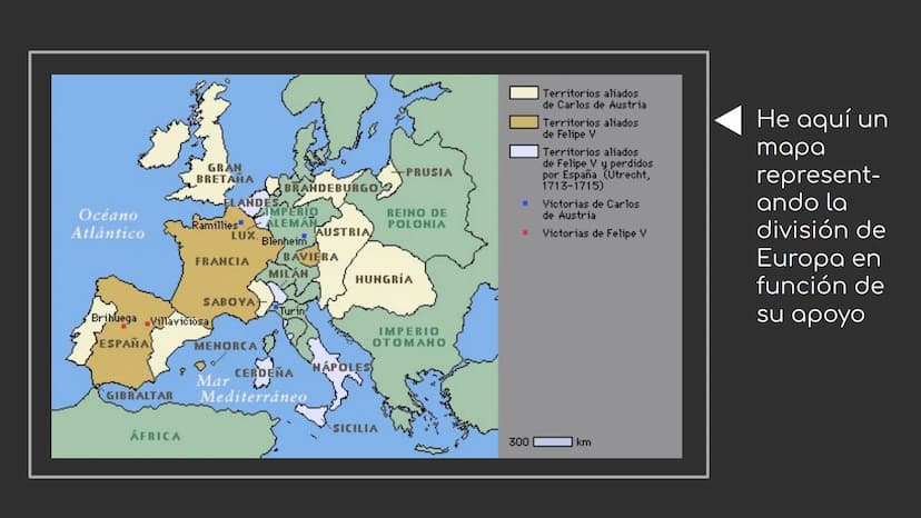 
<h2 id="introduccin">Introducción</h2>
<p>Nos situamos al comienzo del siglo XVIII, cuando el rey de España, Carlos II, fallece a los 38 añ