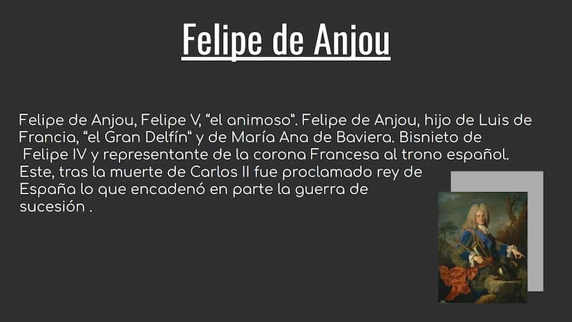 
<h2 id="introduccin">Introducción</h2>
<p>Nos situamos al comienzo del siglo XVIII, cuando el rey de España, Carlos II, fallece a los 38 añ