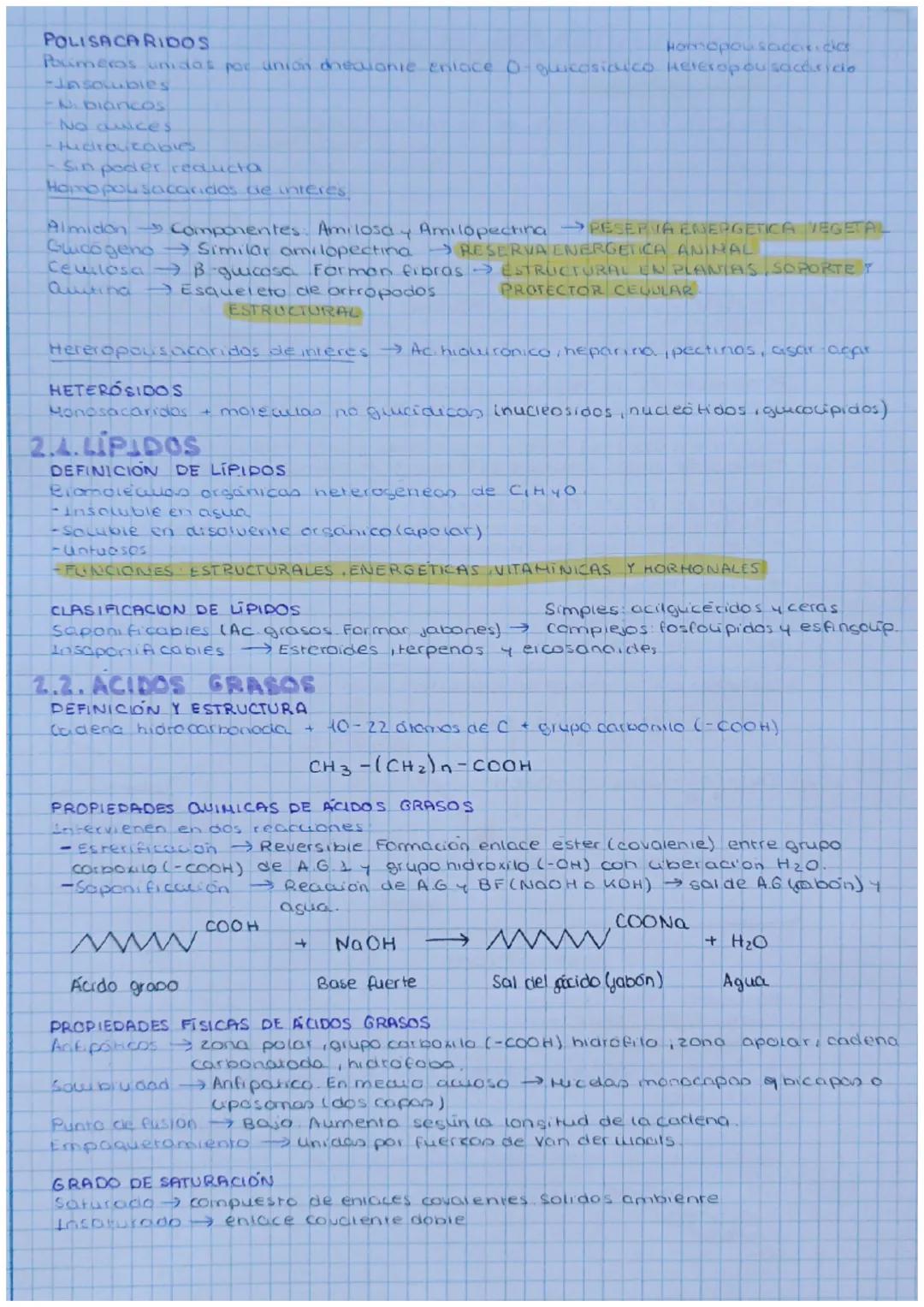 TEMA 2:GLUCIDOS Y LIPIDOS
4.4. GLUCIDOS
DEFINICIÓN DE GLUCIDOS
Biomolea as organicas formada por C₁ HYO Formula
empirica CnH₂nOn.concados, c
