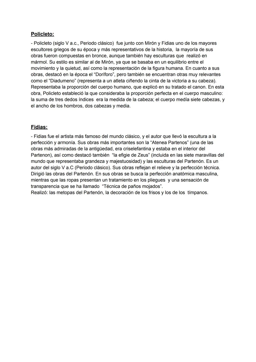 # AUTORES GRIEGOS

Lisipo

Escultor clásico griego. Junto con Escopas y Praxiteles está considerado uno de los
escultores más grandes de la 