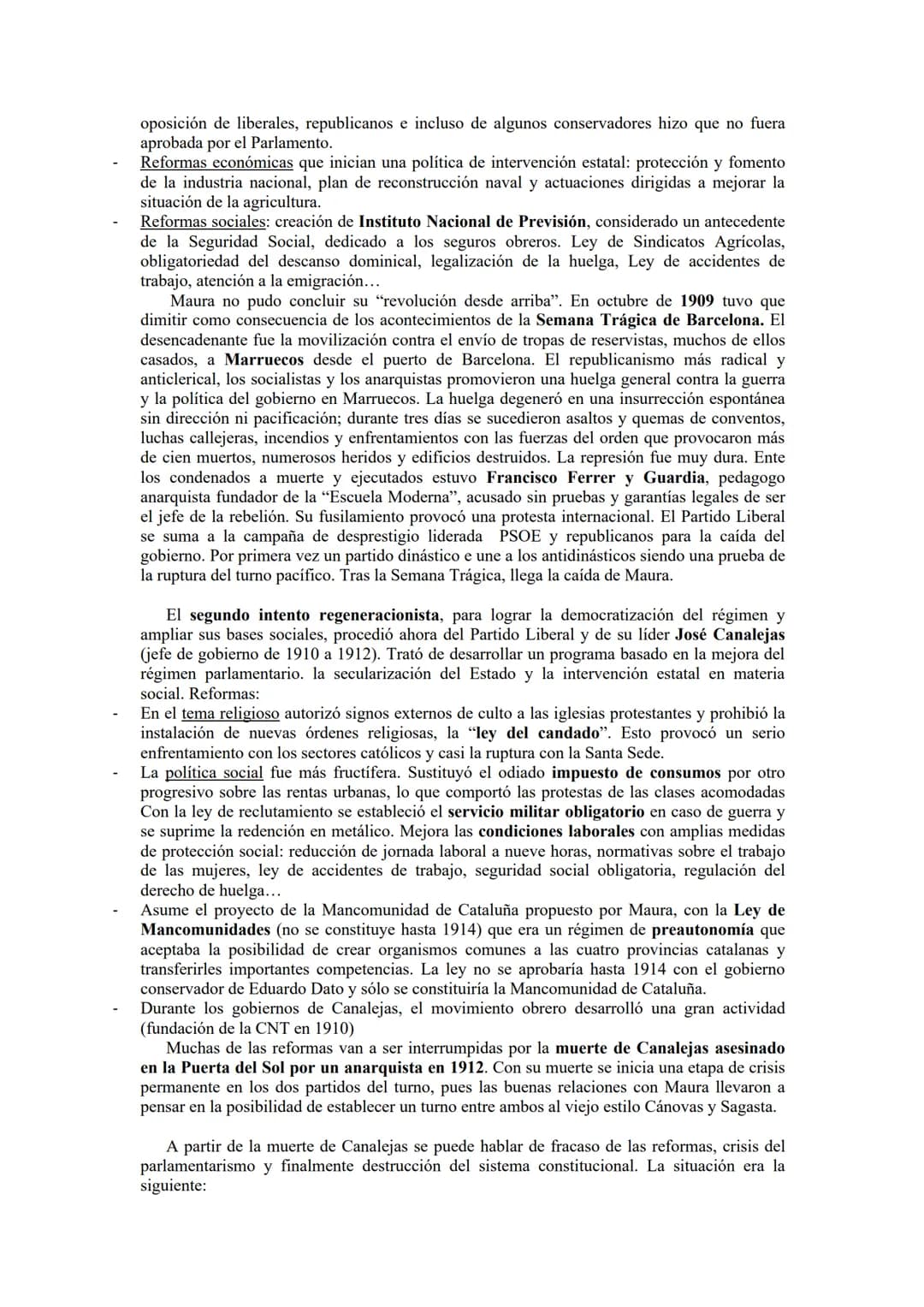 BLOQUE 9. LA CRISIS DEL SISTEMA DE LA RESTAURACIÓN Y LA CAÍDA DE
LA MONARQUÍA (1902-1931).
9.1. ALFONSO XIII Y LA CRISIS DEL SISTEMA POLÍTIC
