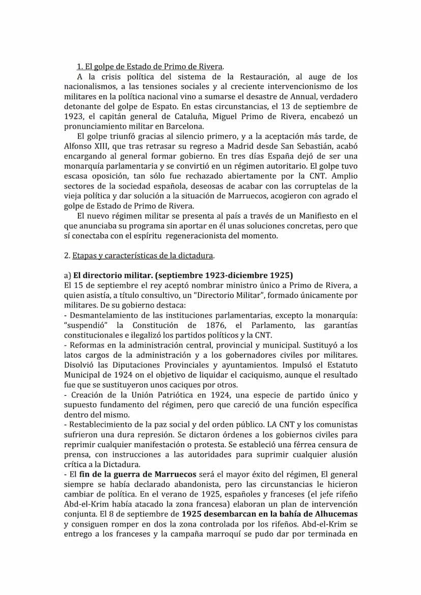 BLOQUE 9. LA CRISIS DEL SISTEMA DE LA RESTAURACIÓN Y LA CAÍDA DE
LA MONARQUÍA (1902-1931).
9.1. ALFONSO XIII Y LA CRISIS DEL SISTEMA POLÍTIC