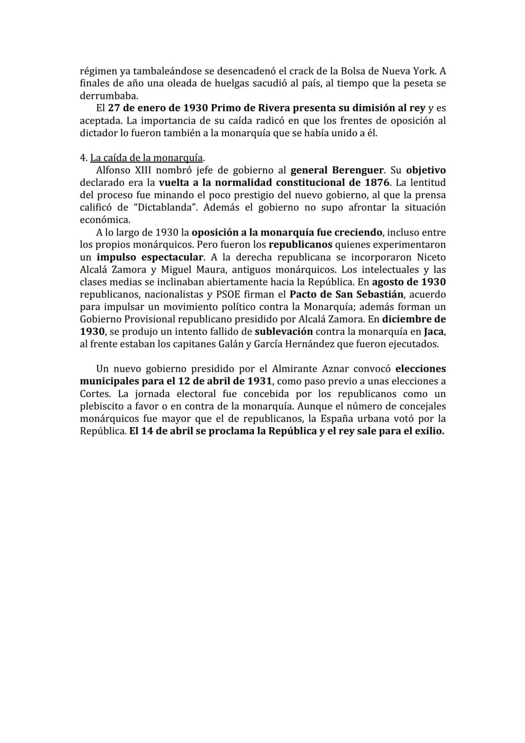 BLOQUE 9. LA CRISIS DEL SISTEMA DE LA RESTAURACIÓN Y LA CAÍDA DE
LA MONARQUÍA (1902-1931).
9.1. ALFONSO XIII Y LA CRISIS DEL SISTEMA POLÍTIC