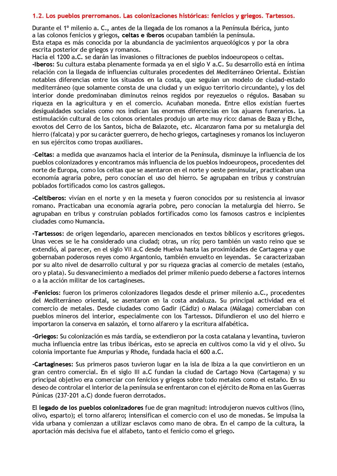 Las antiguas civilizaciones prerromanas