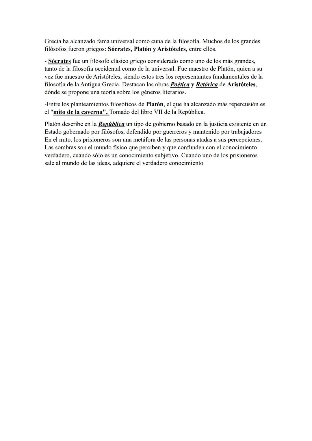 Literatura Universal.
TEMA 2 :La literatura griega: características, géneros, autores y obras
principales.
1. Contexto histórico de Grecia
G