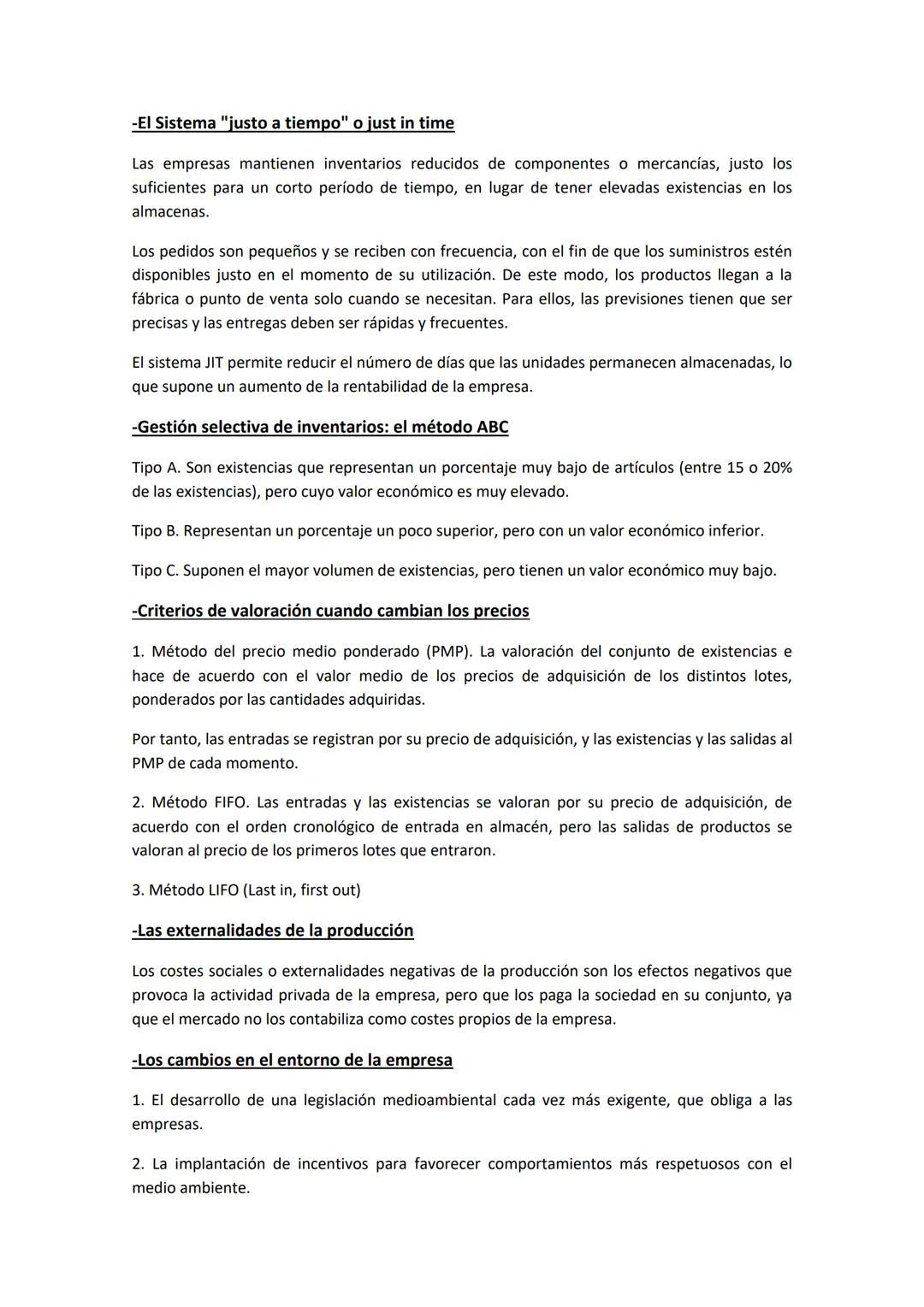 Tema 6.- Productividad, eficiencia e innovación
El indicador utilizado para medir la eficiencia de la empresa es la productividad, un concep