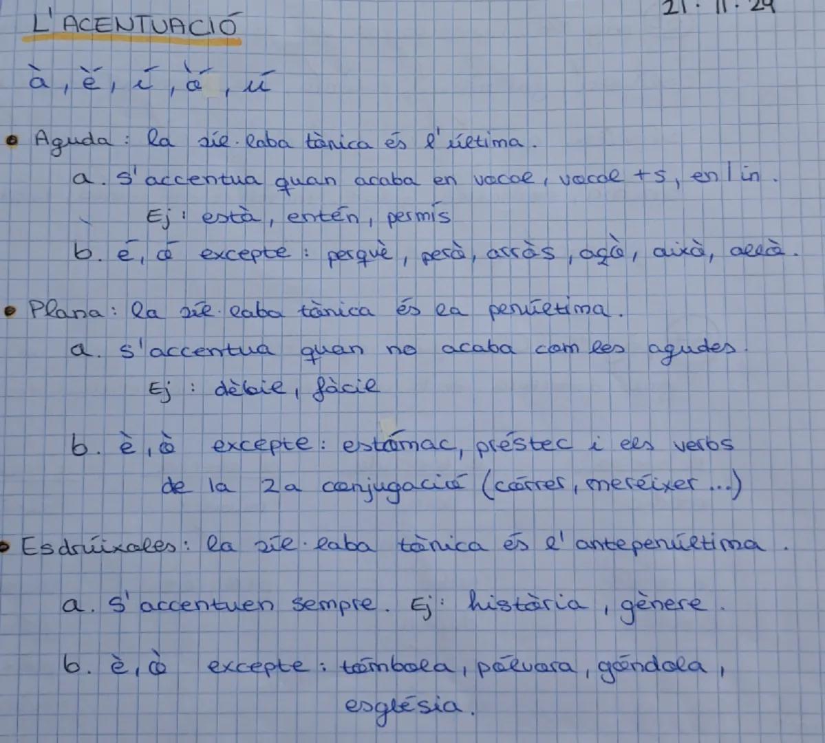 Separació de sél. labes. Diftangs e hiats.

Diftongs - dues vocals que na se separen

Creixent
Decreixen
Ej

qua qua
ai au aqueducte

gue qu