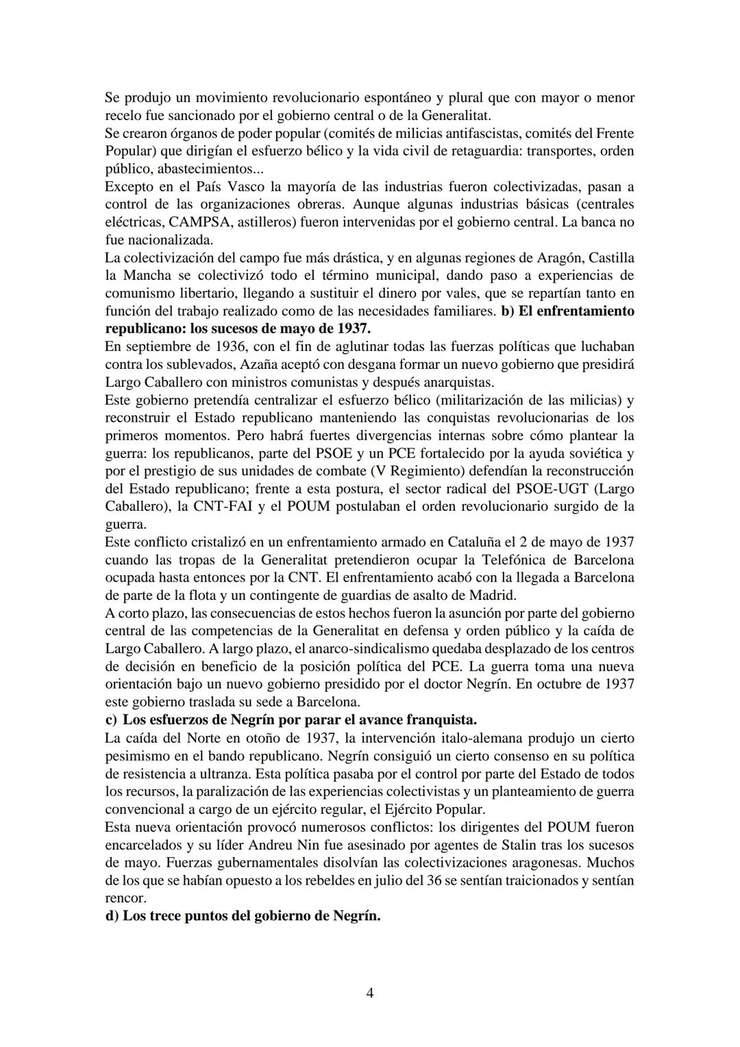 
<p>La sublevación militar de julio de 1936</p>
<p>La experiencia republicana abrió un camino aplazado desde hacía tiempo, en el que la olig