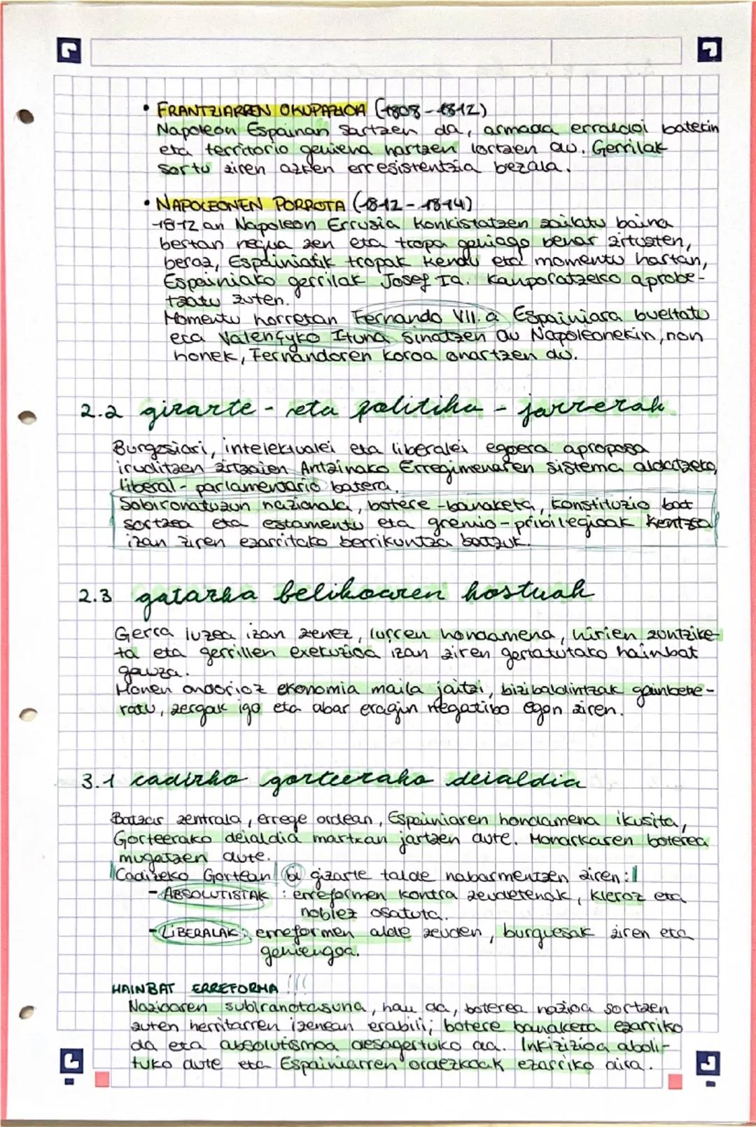 liberalismoa eta absolutismoa
(1788-1833)

1.1. KARLOS IV.a
IRAULTZA HEDATZEAREN BELDURRA ESPAINIAN

Karlos IV. tronura heltzean Frantaian h