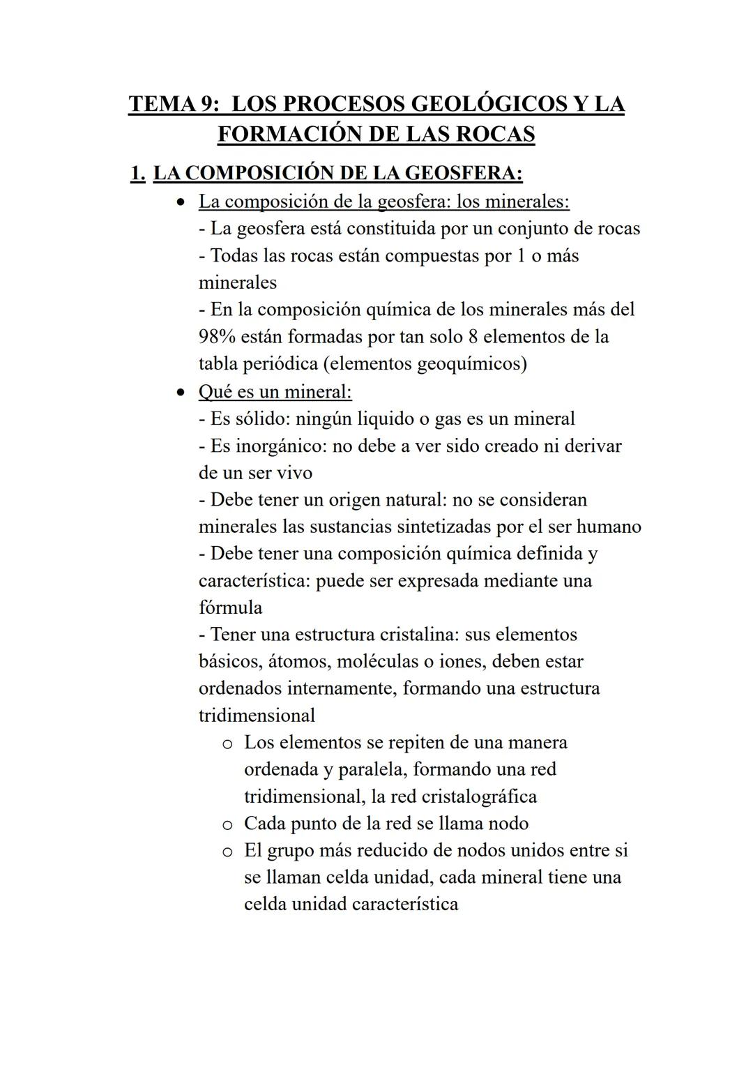 Procesos Geológicos y Formación de Rocas: Guía Esencial