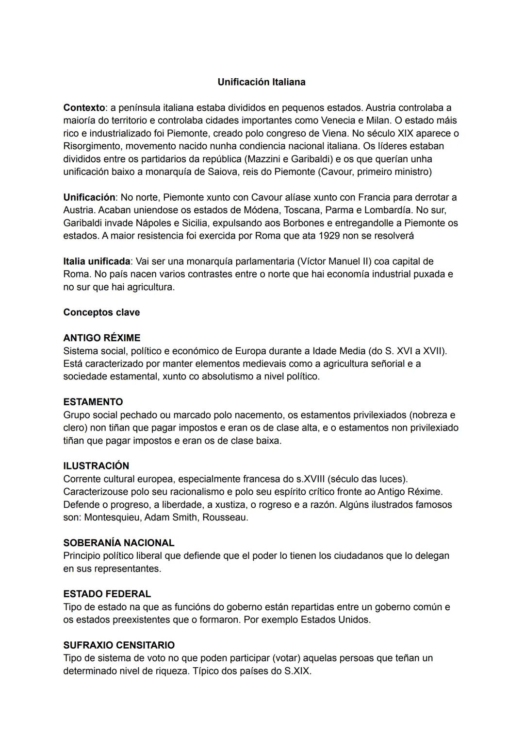 Antigo Réxime
Antigo Réxime: Sistema político, económico e social da Idade Moderna en Europa
(s.XVI-s.XVIII). Caracterizouse por manter elem