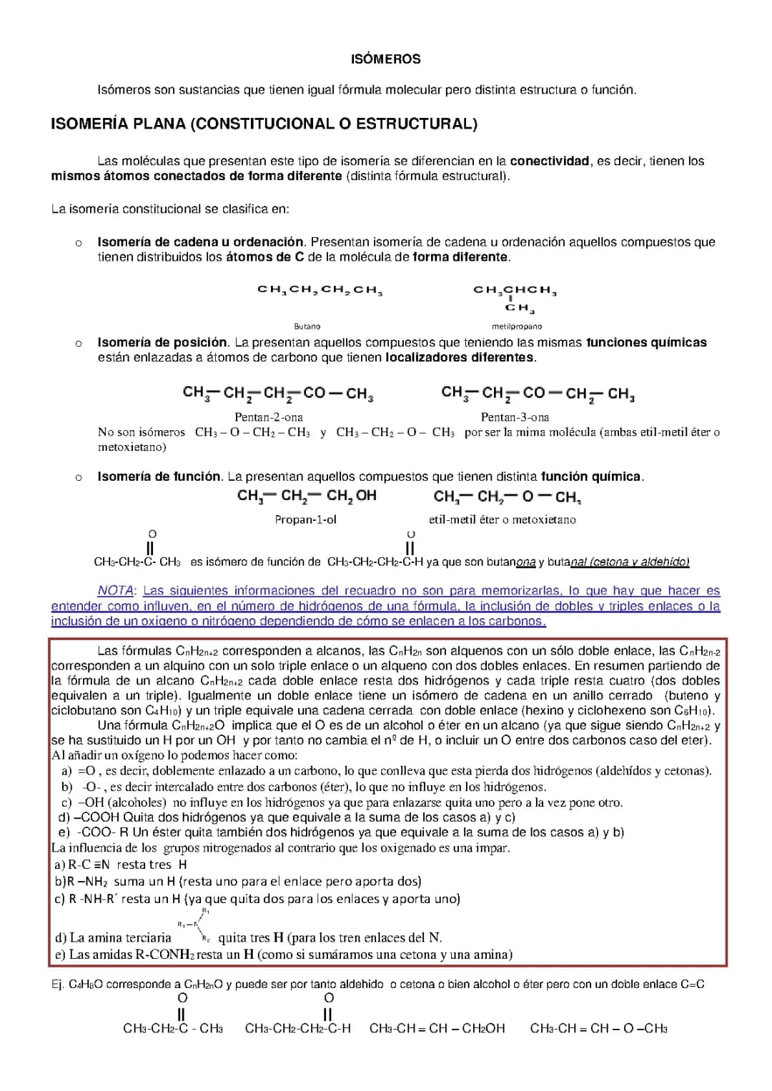 ISOMERÍA