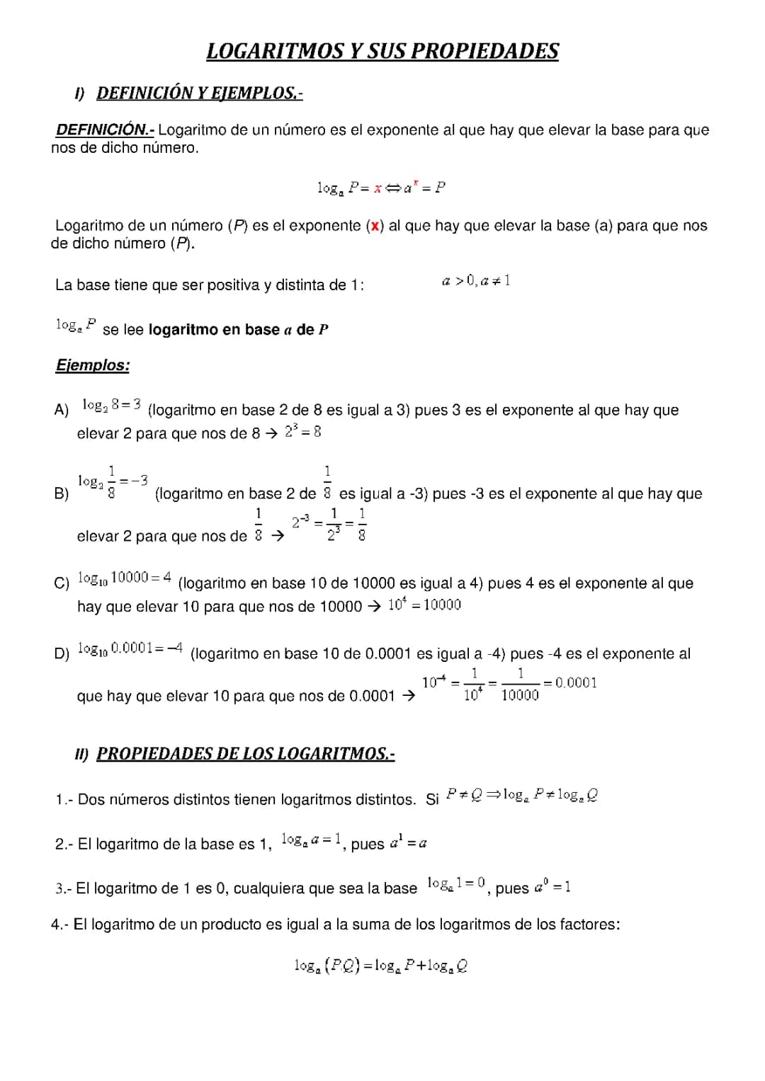 Aprende las Propiedades de los Logaritmos y Haz Ejercicios Resueltos, ¡Con Susi Profe!