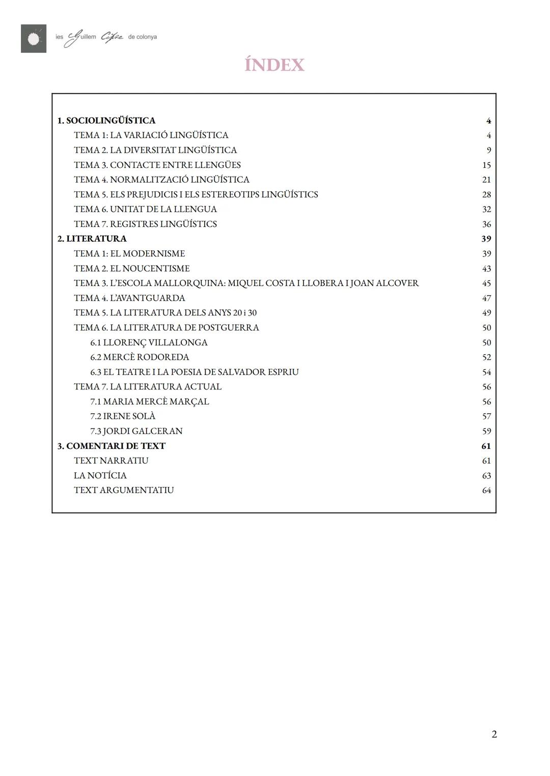 APUNTS SEGON DE BATXILLERAT
LLENGUA CATALANA I
LITERATURA
CURS 24-25
AUTORIA: Amelie Luisa Bradburn.
NIVELL ACADÈMIC: 2n de batxillerat, B.
