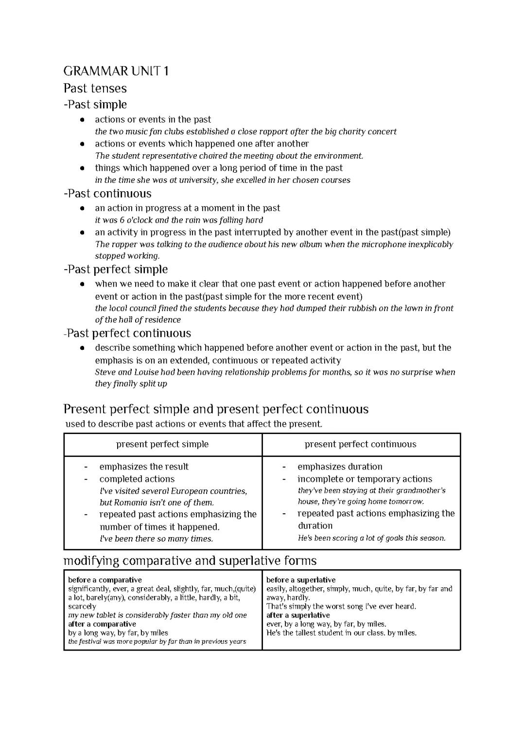Vocabulario C1 Unidades 1-4 del Libro Macmillan