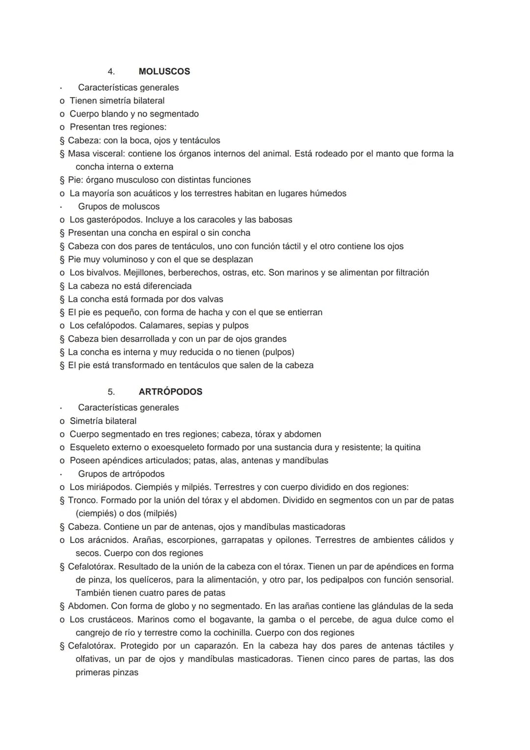 TEMA 7 LOS ANIMALES INVERTEBRADOS
1.
LOS ANIMALES INVERTEBRADOS
Es el grupo de animales más numeroso de la naturaleza. Sus características s