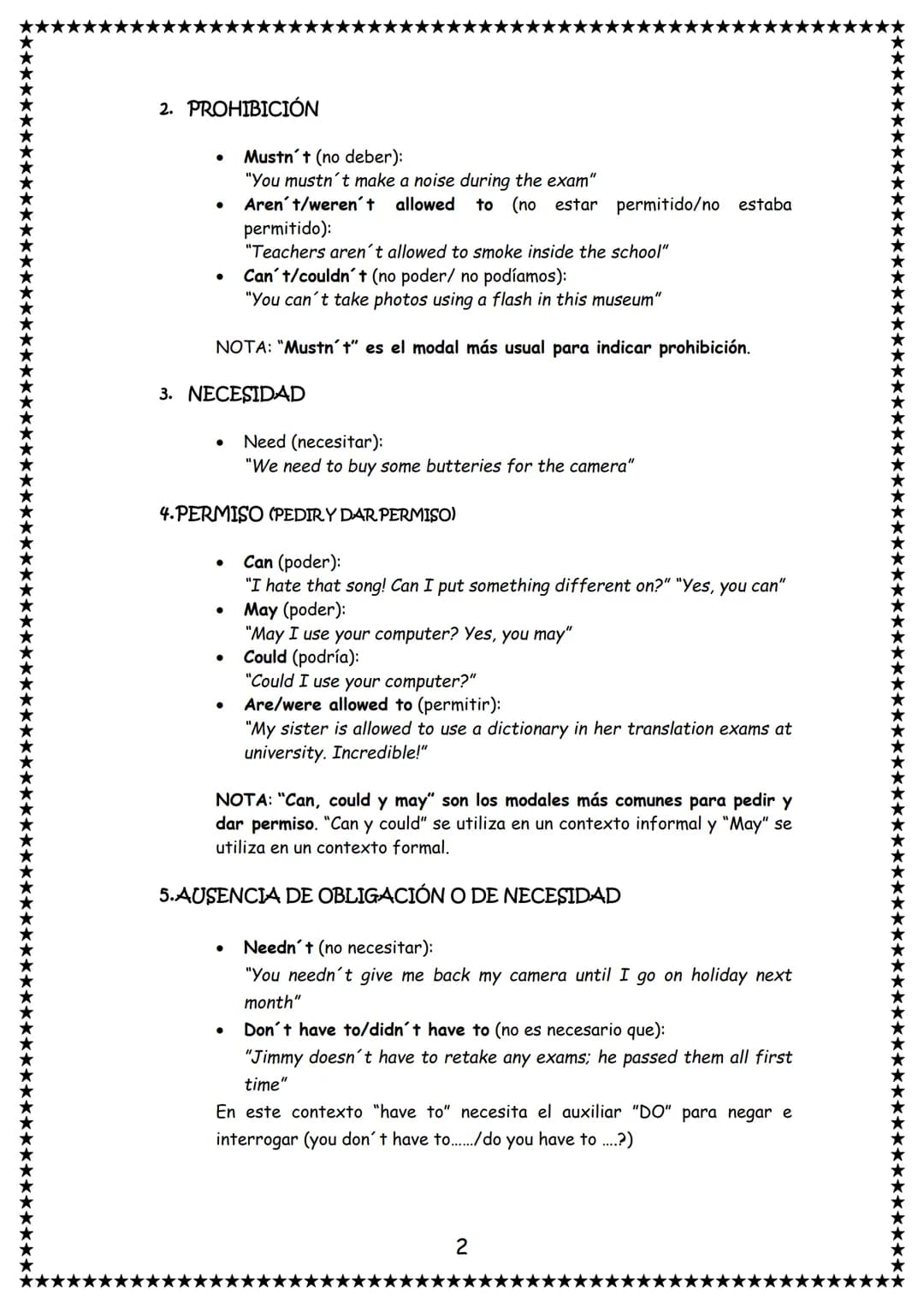 --- OCR Start ---
MODAL VERBS
1º Y 2º BACHILLERATO
THEORY
Un verbo modal es aquel que se usa en combinación con un verbo
principal para expr