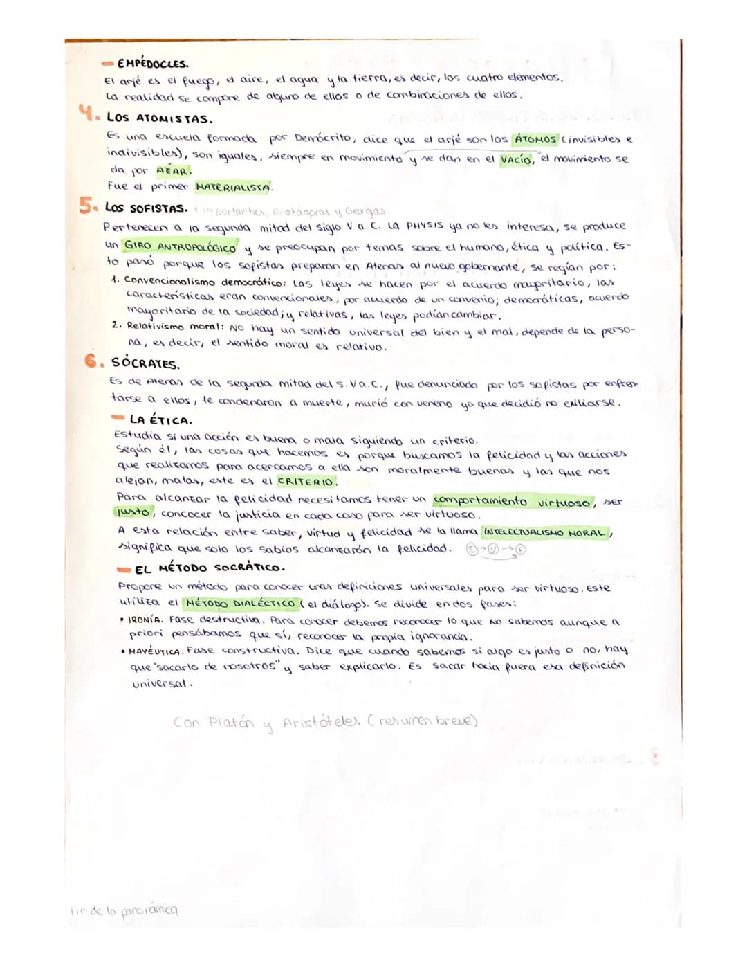 FILOSOFÍA GRIEGA
ORIGEN DE LA FILOSOFÍA GRIEGA.
La filosofía tiene su origen en el s. VI a. C. en la Grecia clásica, comienza
con el paso de