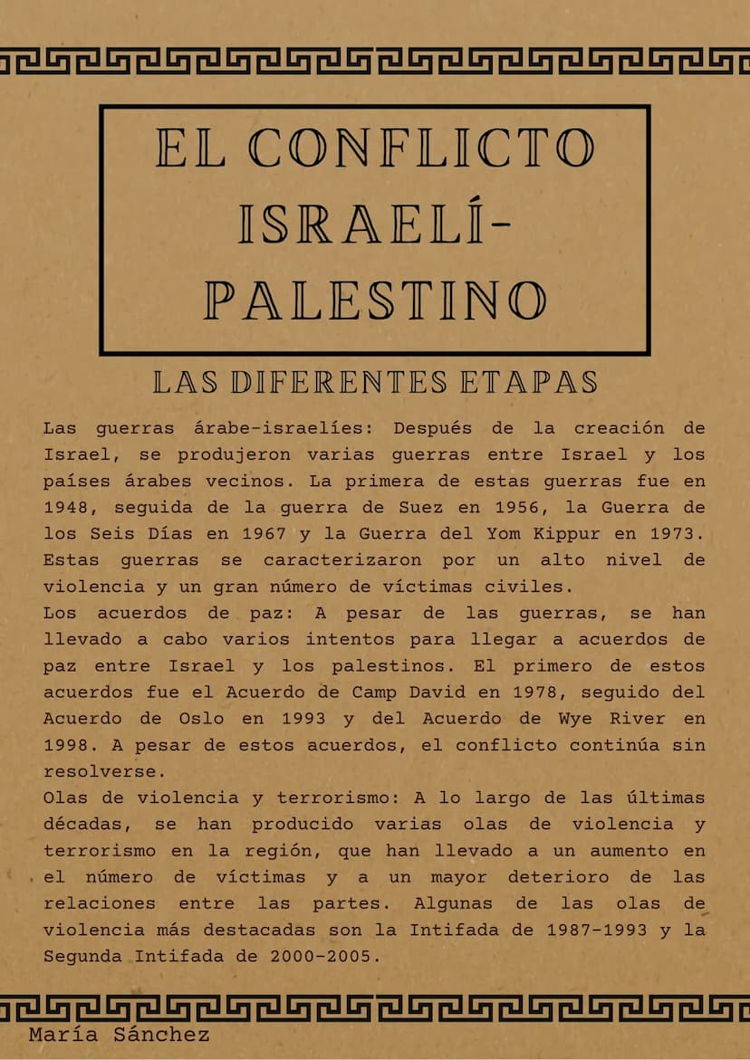 EL CONFLICTO
ISRAELÍ-
PALESTINO
12525252
-
ANTECEDENTES HISTÓRICOS
El conflicto israelí-palestino tiene sus raíces en
eventos históricos que