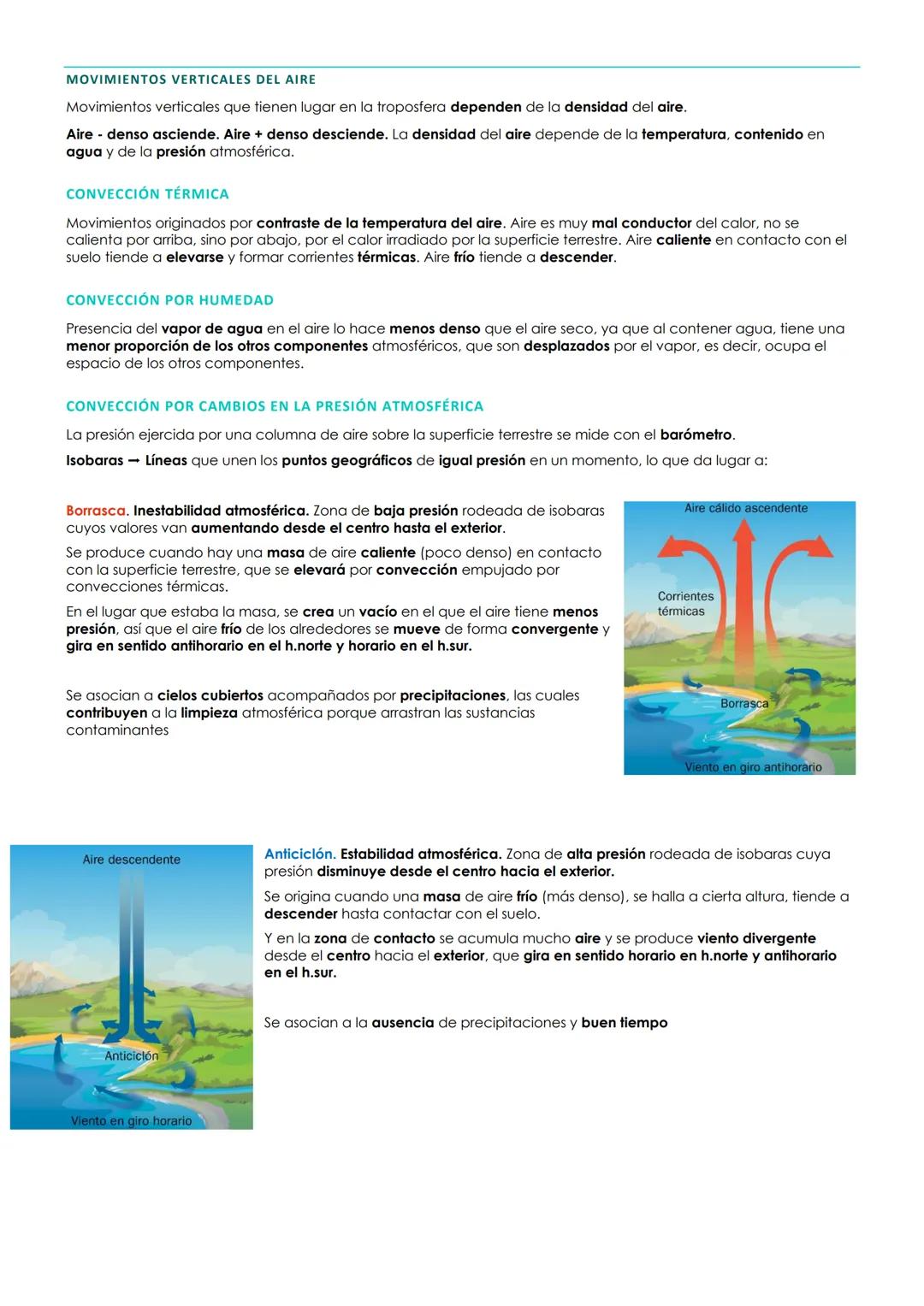 # BIOLOGÍA 1º PARCIAL 1ª EVALUACIÓN (TΕΜΑ 11)

# LA ATMOSFERA: ESTRUCTURA Y DINÁMICA

Atmósfera Envoltura gaseosa que rodea la Tierra. El ai