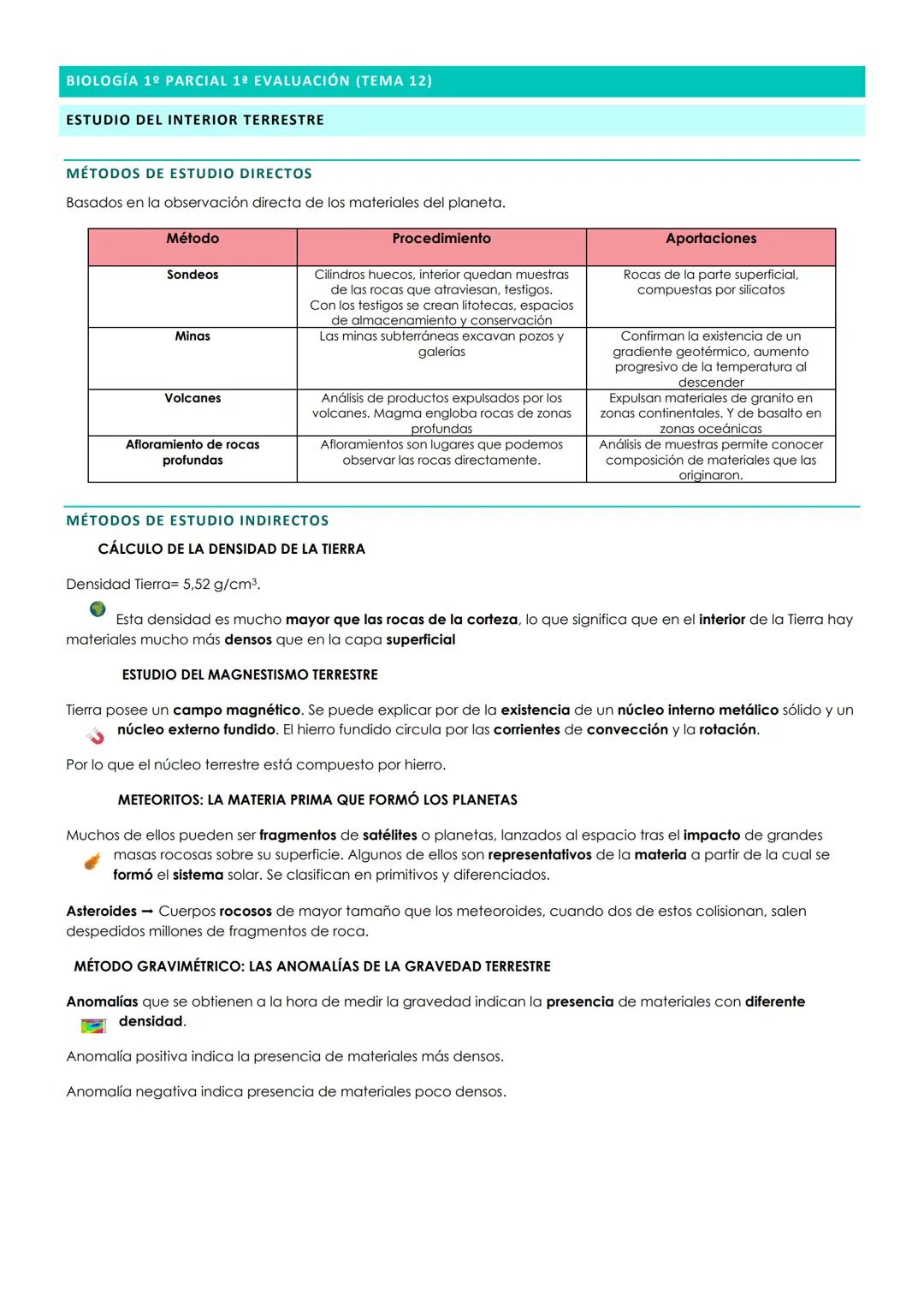 # BIOLOGÍA 1º PARCIAL 1ª EVALUACIÓN (TΕΜΑ 11)

# LA ATMOSFERA: ESTRUCTURA Y DINÁMICA

Atmósfera Envoltura gaseosa que rodea la Tierra. El ai