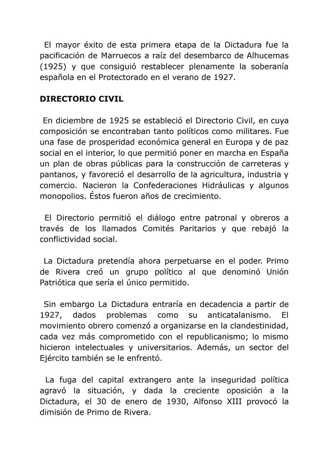 3. ALFONSO XIII Y LA CRISIS DE LA RESTAURACIÓN. LA
DICTADURA DE PRIMO DE RIVERA Y LA CAÍDA DE LA
MONARQUÍA, LOS PROBLEMAS ECONÓMICOS.
INTROD