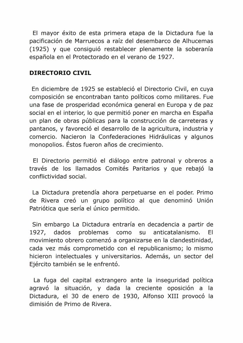 3. ALFONSO XIII Y LA CRISIS DE LA RESTAURACIÓN. LA
DICTADURA DE PRIMO DE RIVERA Y LA CAÍDA DE LA
MONARQUÍA, LOS PROBLEMAS ECONÓMICOS.
INTROD