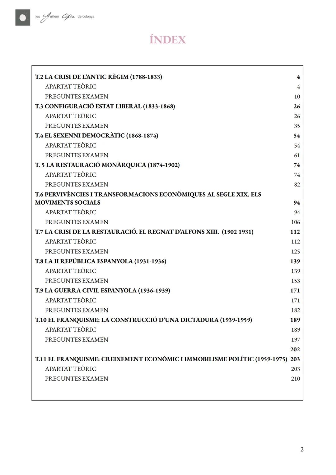 APUNTS SEGON DE BATXILLERAT
HISTÒRIA D'ESPANYA
CURS 24-25
AUTORIA: Amelie Luisa Bradburn.
NIVELL ACADÈMIC: 2n de batxillerat, B.
TUTORIA: Al