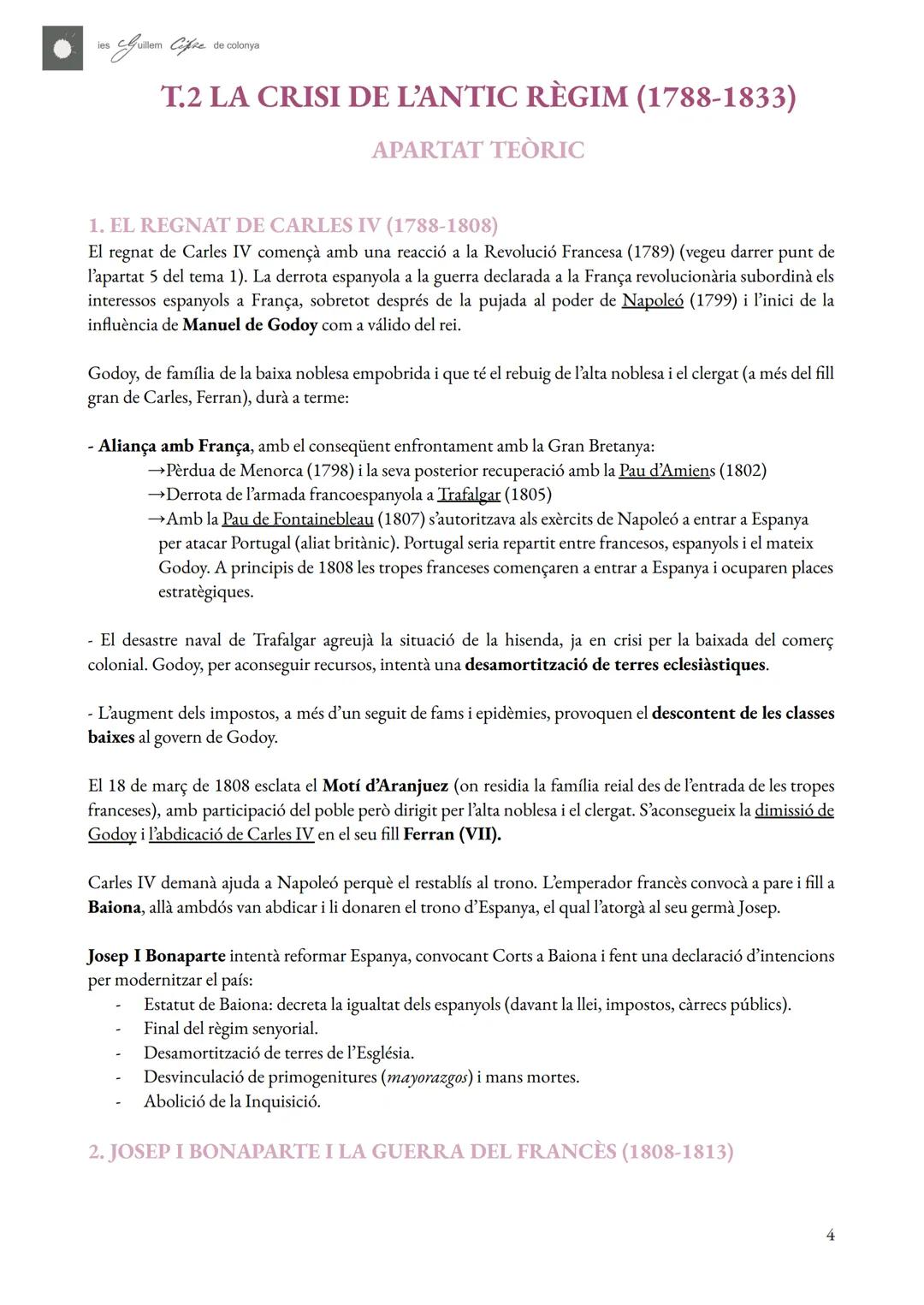 APUNTS SEGON DE BATXILLERAT
HISTÒRIA D'ESPANYA
CURS 24-25
AUTORIA: Amelie Luisa Bradburn.
NIVELL ACADÈMIC: 2n de batxillerat, B.
TUTORIA: Al