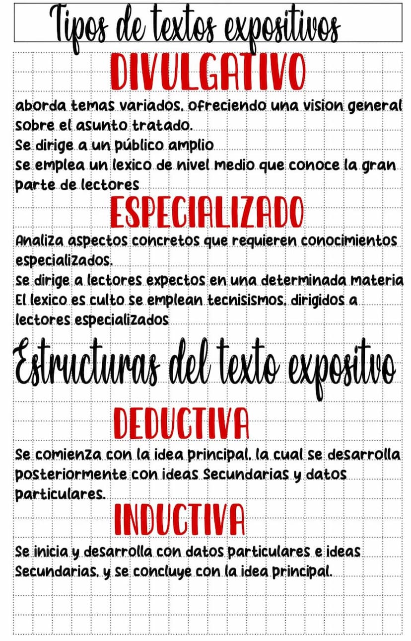 El texto expositivo
El texto expositivo tiene la finalidad de informar
Sus 3 caracteristicas son objetividad, claridad. y.
Precision
No Se i