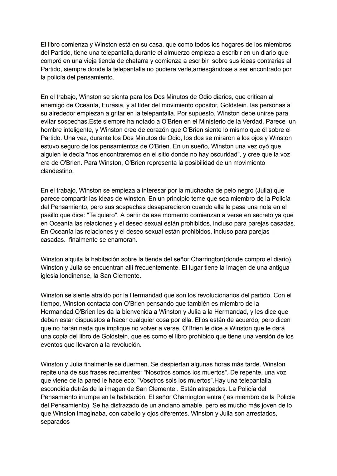 1984
DATOS DE LA OBRA
-Autor:George Orwell
-Título:1984
-Editorial:DEBOLSILLO
-Año y lugar de publicación: publicada el 8 de junio de 1949. 