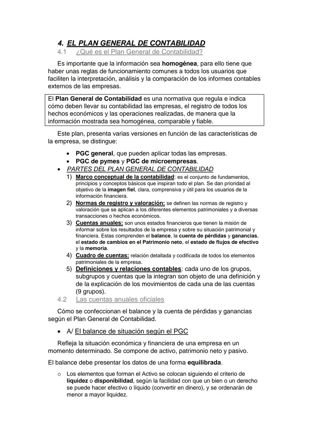 Tema 9. Los
estados contables
1. LA INFORMACIÓN EN LA EMPRESA
La contabilidad es la ciencia económica que estudia el patrimonio
empresarial,