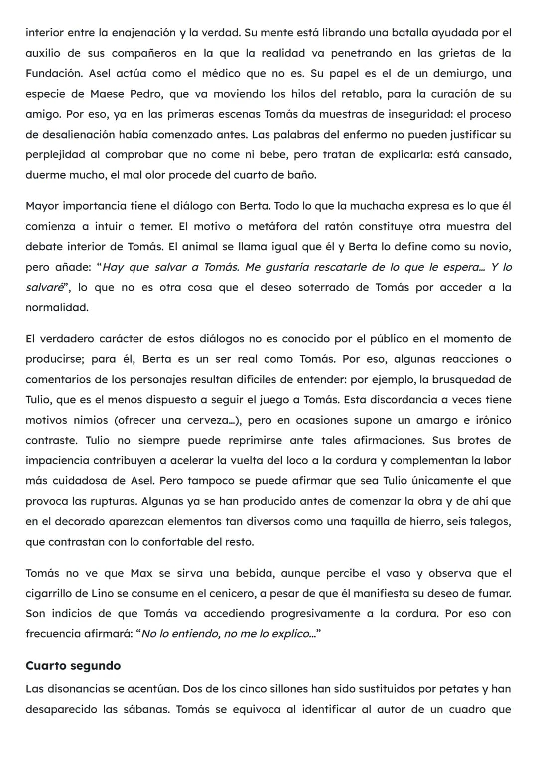 RESUMEN DE LA FUNDACIÓN | SELECTIVIDAD
La Fundación fue la última obra de Buero Vallejo estrenada en 1974, durante el régimen de
Franco. En 