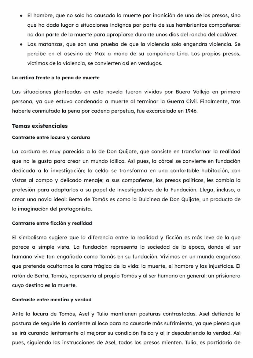 RESUMEN DE LA FUNDACIÓN | SELECTIVIDAD
La Fundación fue la última obra de Buero Vallejo estrenada en 1974, durante el régimen de
Franco. En 