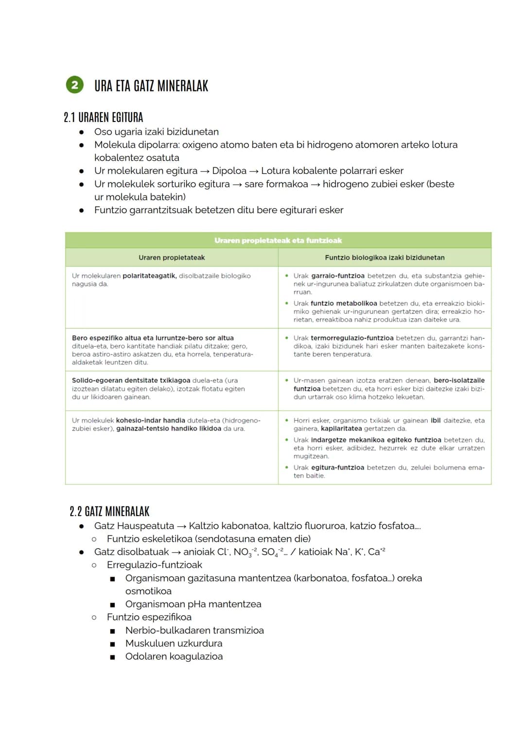 MATERIA BIZIDUNAREN KONPOSIZIOA
1.1 Izaki bizidunak definitzen dituzten ezaugarriak
Berdintasuna:
O Kimikoa: osaketa molekularra berdina
■ E