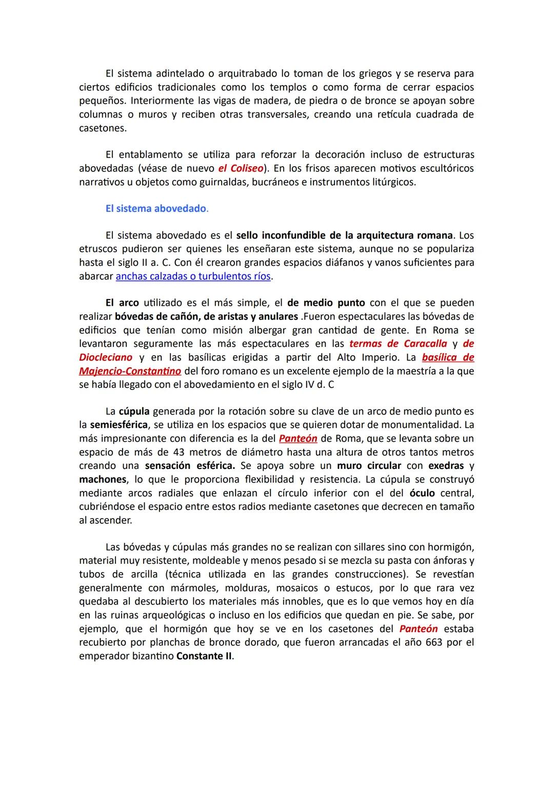 ARTE ROMANO La civilización romana, heredera de la tradición griega y etrusca, constituyó un
estado cuya presencia impregnó todas sus manife