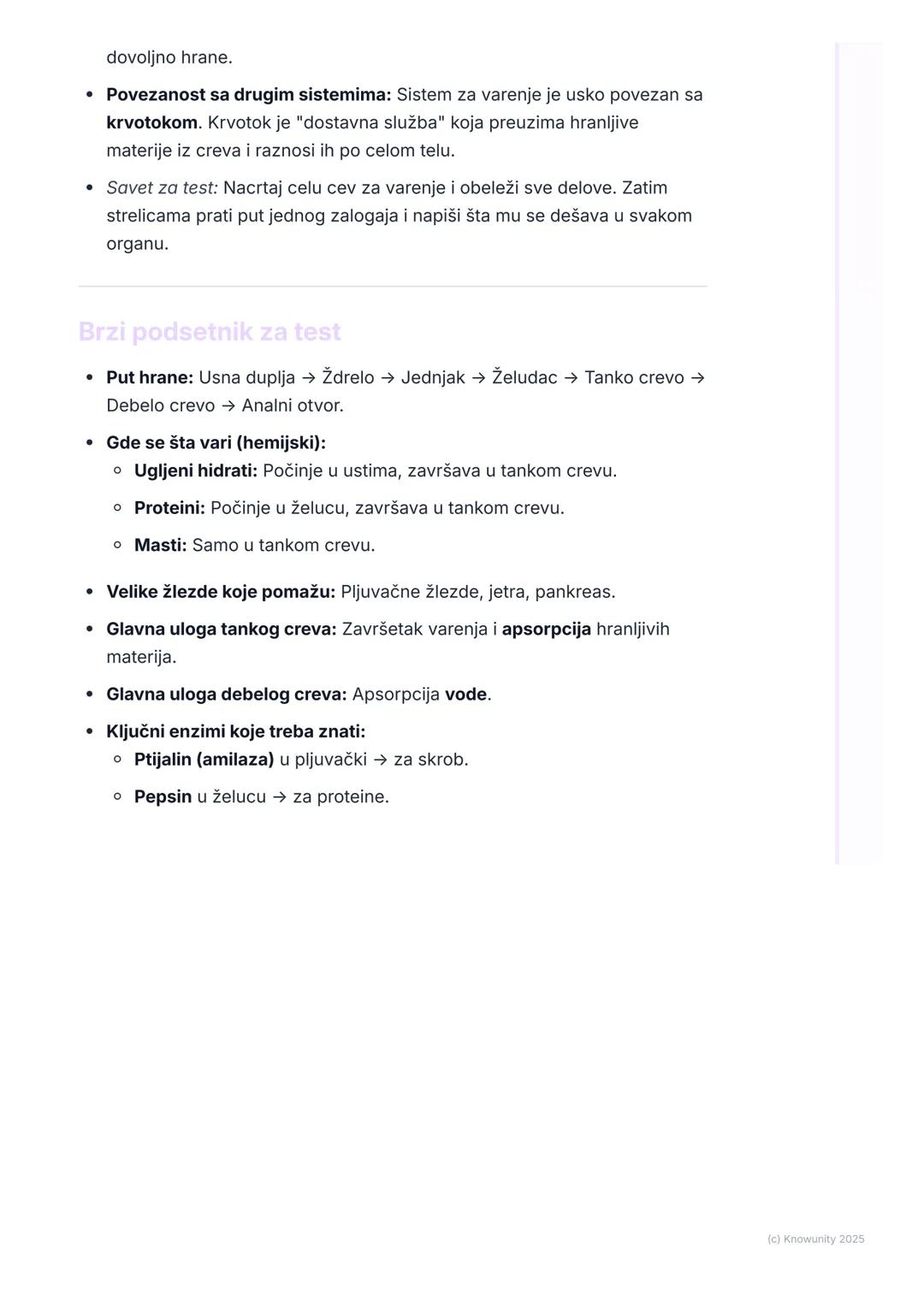 # Sistem organa za varenje

Uvod u sistem organa za varenje

Sistem organa za varenje je kao fabrika u našem telu. Njegov glavni zadatak
je 