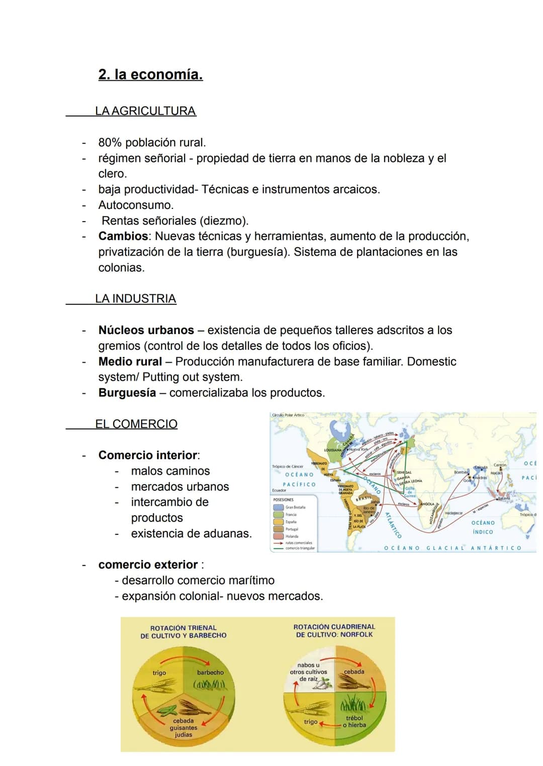 EL ANTIGUO RÉGIMEN Y LA ILUSTRACIÓN
1. El antiguo régimen
→ Sistema social, económico y político que estuvo vigente en Europa
entre los sigl