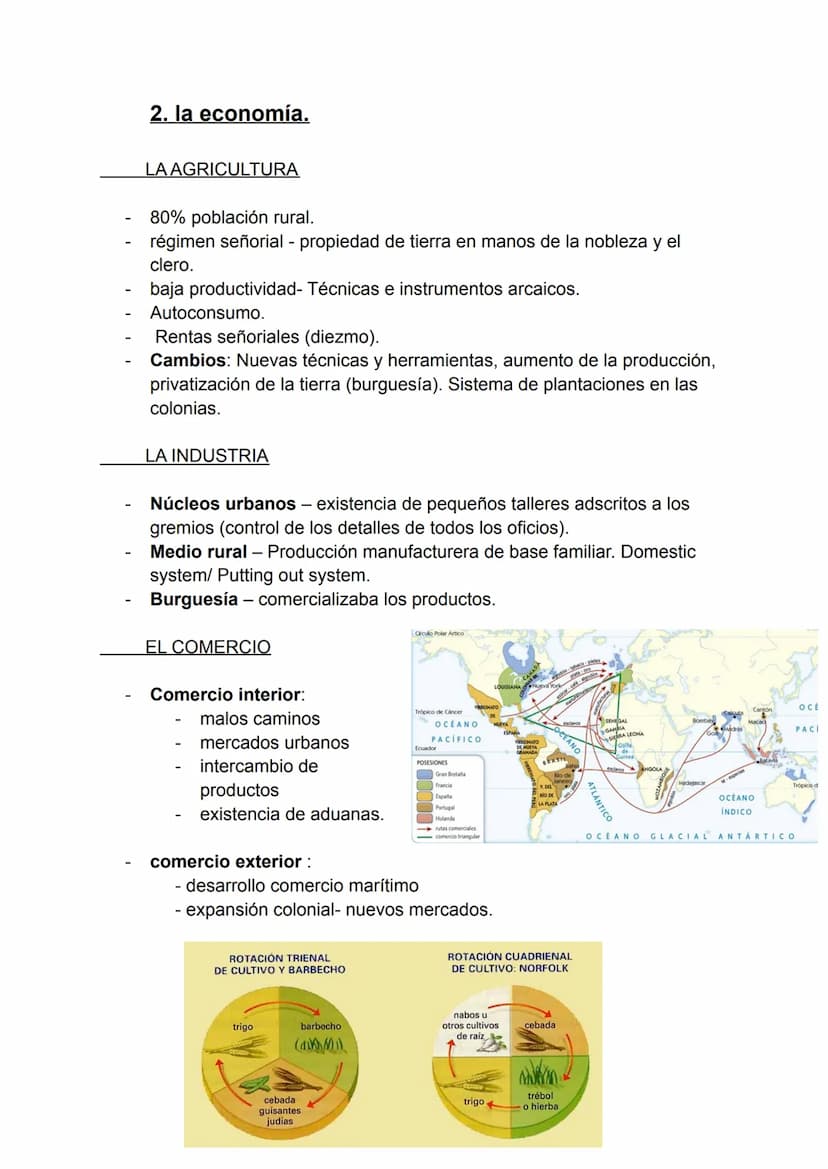 EL ANTIGUO RÉGIMEN Y LA ILUSTRACIÓN
1. El antiguo régimen
→ Sistema social, económico y político que estuvo vigente en Europa
entre los sigl