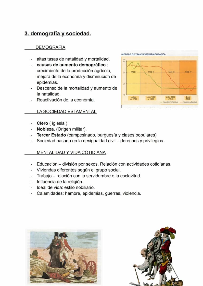 EL ANTIGUO RÉGIMEN Y LA ILUSTRACIÓN
1. El antiguo régimen
→ Sistema social, económico y político que estuvo vigente en Europa
entre los sigl