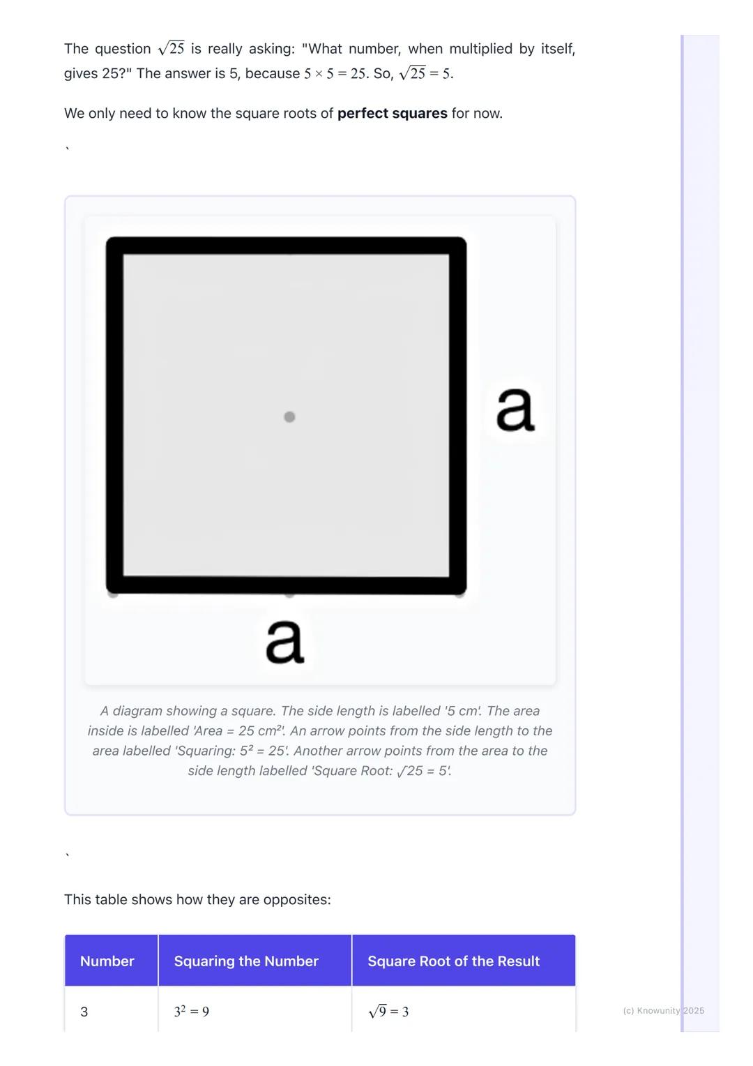 # Powers and Roots

An introduction to powers and roots

Powers are a shortcut for writing repeated multiplication. Instead of writing 4 x
4