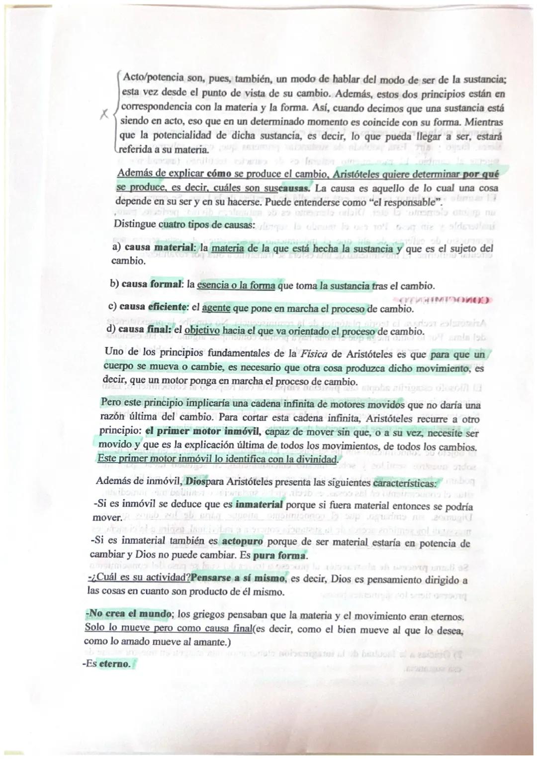 # METAFÍSICA

Para Aristóteles, la separación hecha por Platón entre Mundo Sensible y Mundo
Inteligible no explica este mundo real sino que 