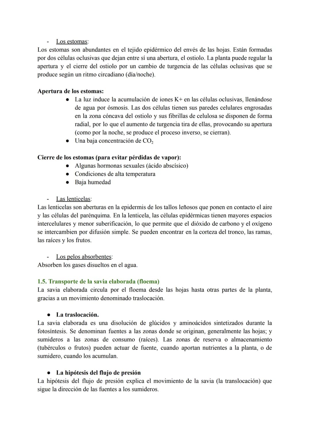 T-7: Las funciones vitales de las plantas
1. Función de nutrición en plantas
Las plantas tienen nutrición autótrofa. Mediante la fotosíntesi