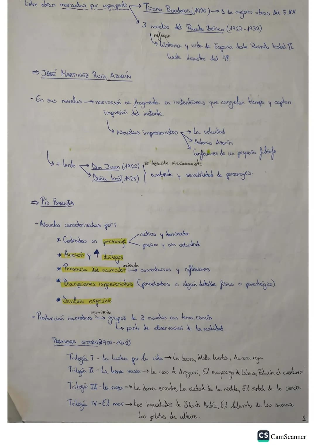 
<p>La novela desde principios del siglo XX hasta 1939 abarca una serie de tendencias y autores representativos que reflejan el contexto his