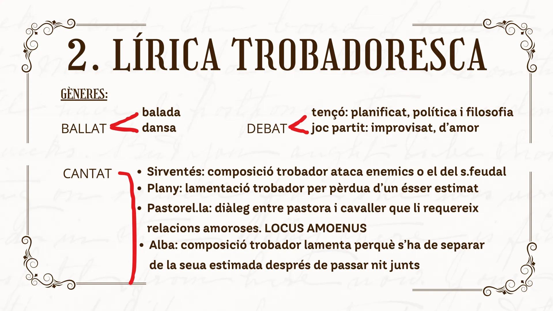 1.LES CRÒNIQUES
Són narracions escrites entre els s.XIII i XIV que descriuen batalles,
conquestes i altres esdeveniments rellevants dels reg