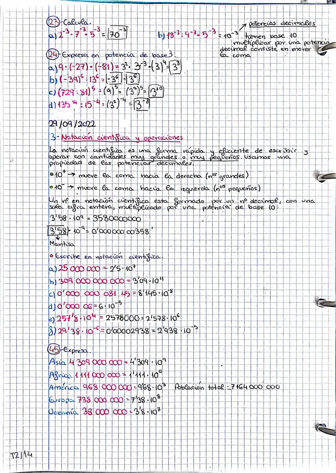 
<p>La base <em>X^3</em> se define como 3·3·3=81.</p>
<ol>
<li><strong>Potencia con exponente entero</strong><br />
La potencia de base <em>