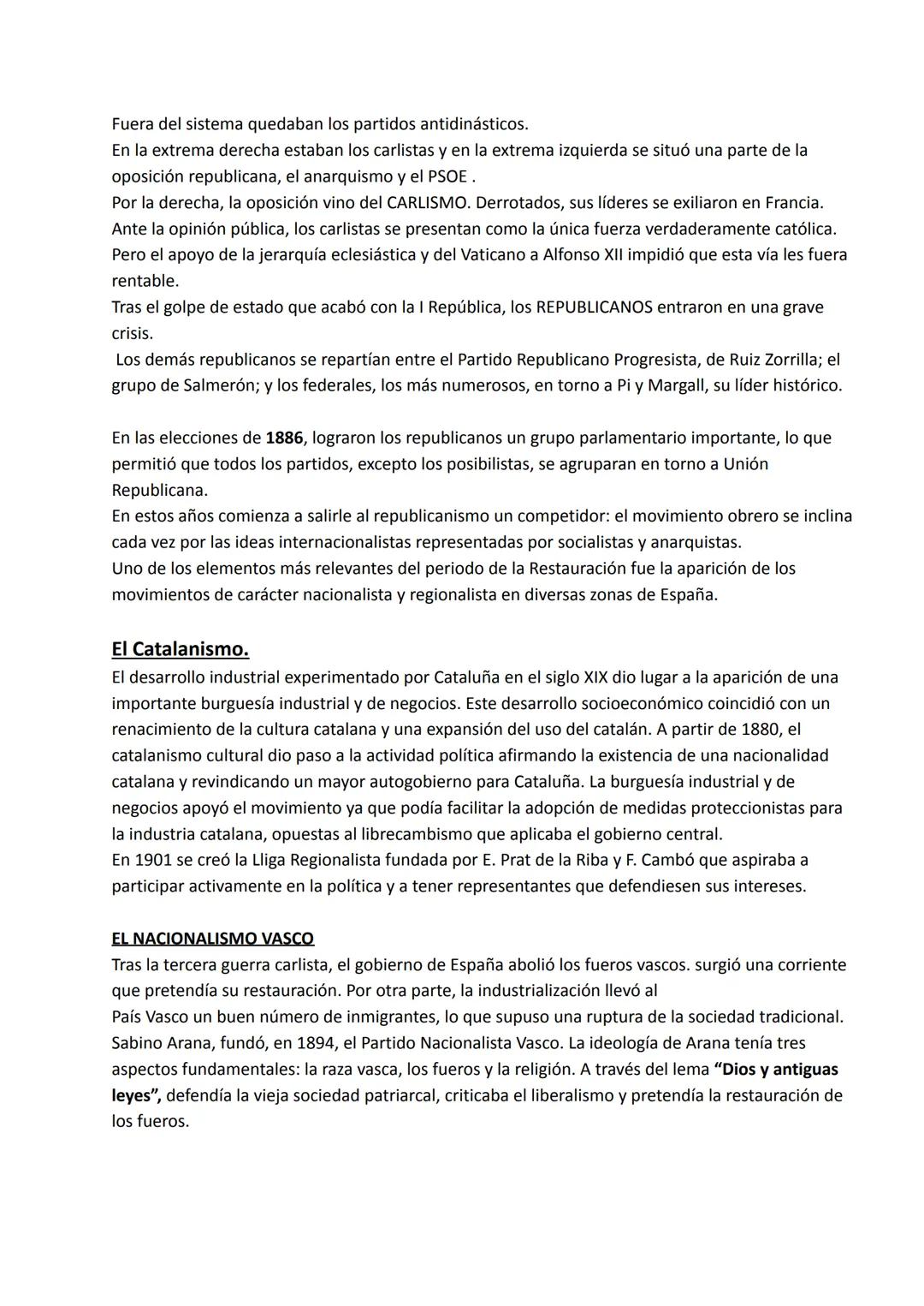 1.INTRODUCCIÓN
Con el golpe de estado del general Martínez Campos, se puso fin al Sexenio Revolucionario,
comenzando la Restauración borbóni