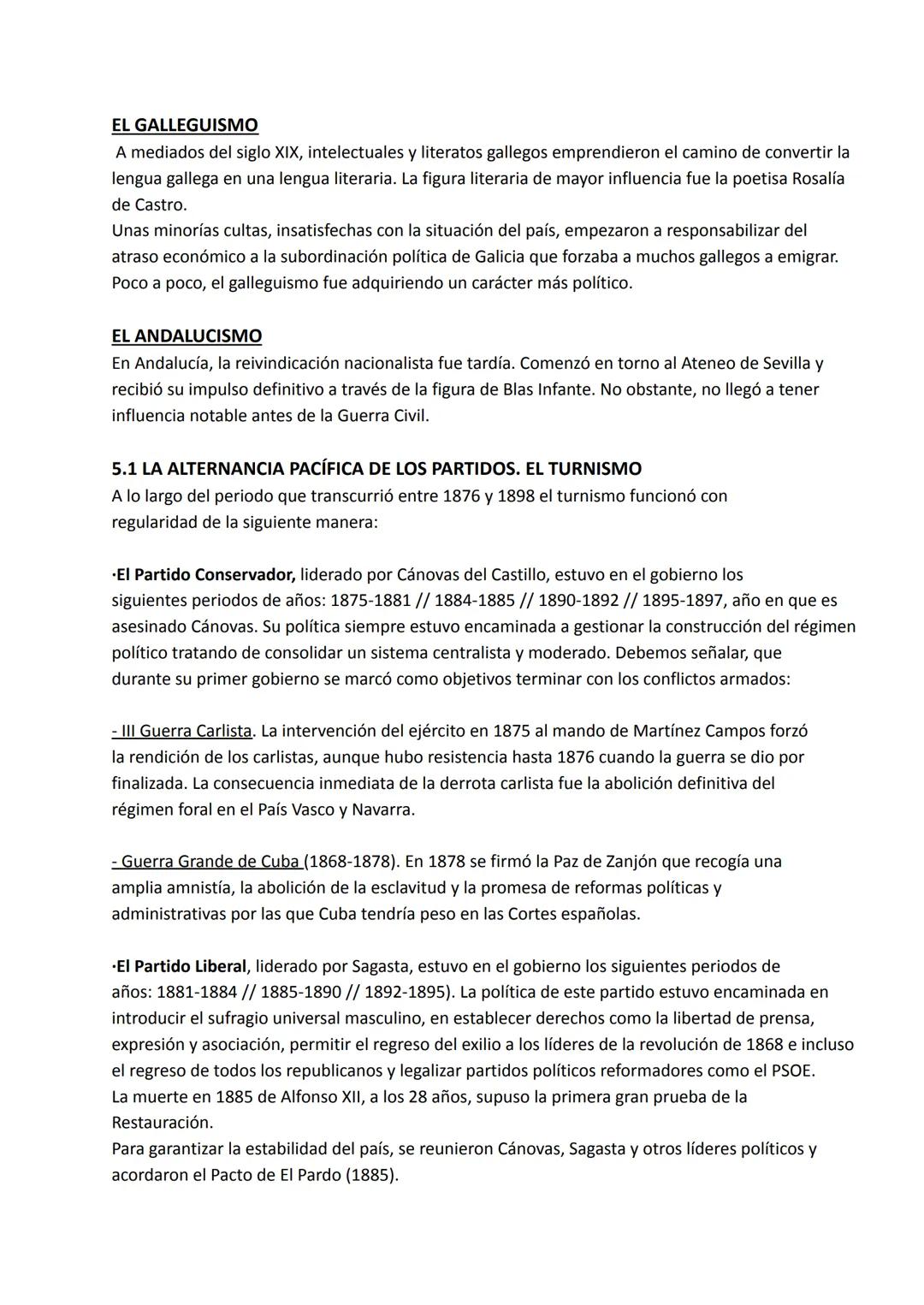 1.INTRODUCCIÓN
Con el golpe de estado del general Martínez Campos, se puso fin al Sexenio Revolucionario,
comenzando la Restauración borbóni