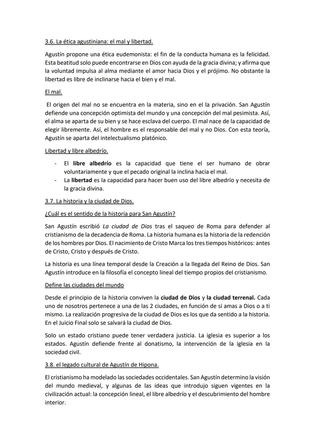 TEMA 5: FILOSOFÍA Y RELIGIÓN. SAN AGUSTÍN
3. AGUSTÍN DE HIPONA: EL PLATONISMO CRISTIANO.
Agustín de Hipona (354-430) nació en Tagaste, sufri